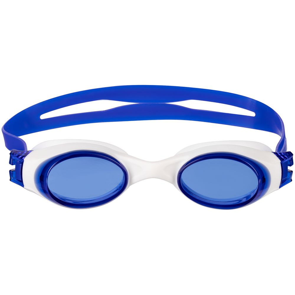 Очки для плавания Swimatic, синие с белым-1