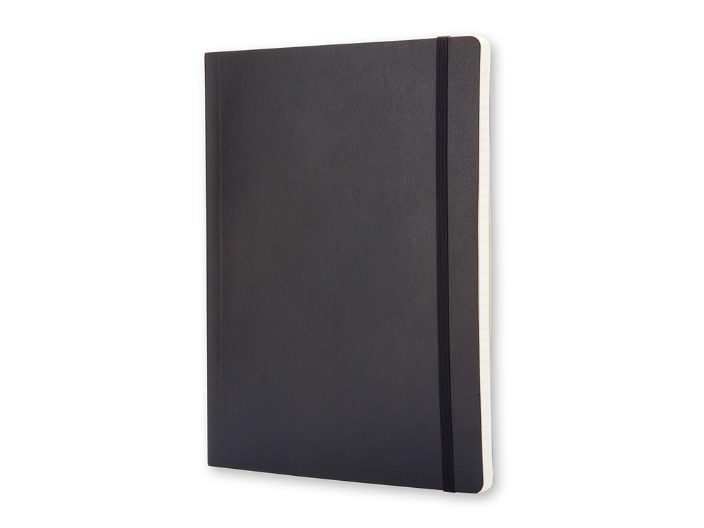 Записная книжка Moleskine Classic Soft (в линейку), ХLarge (19х25 см), черный-0
