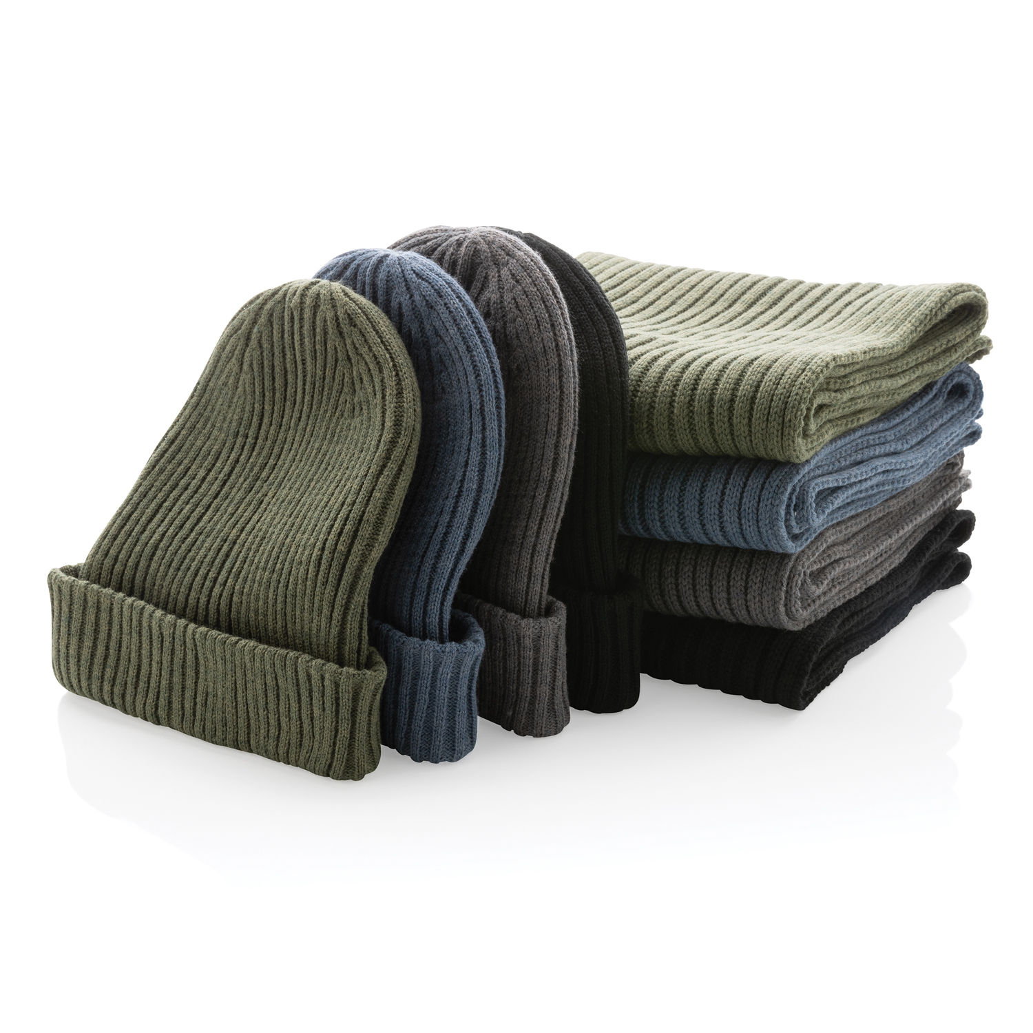 Вязаный шарф Impact из Polylana® AWARE™, 180x25 см-8