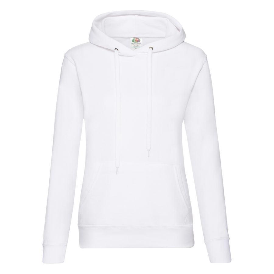 Толстовка  женская "Lady Hooded Sweat ", белый-0