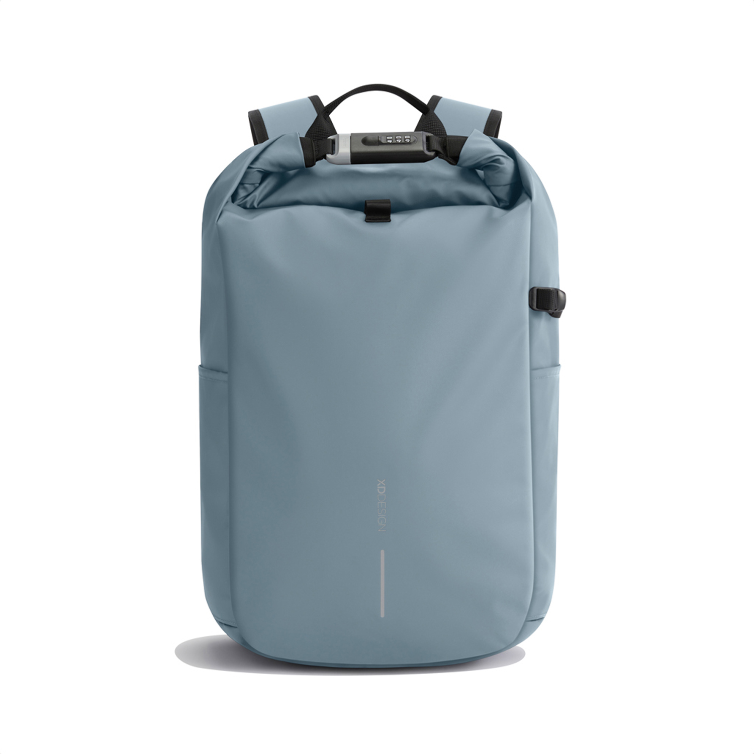 Антикражный рюкзак Urban Roll-top, голубой-0
