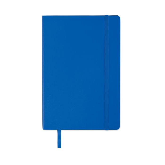 A5 recycled notebook, королевский синий-3