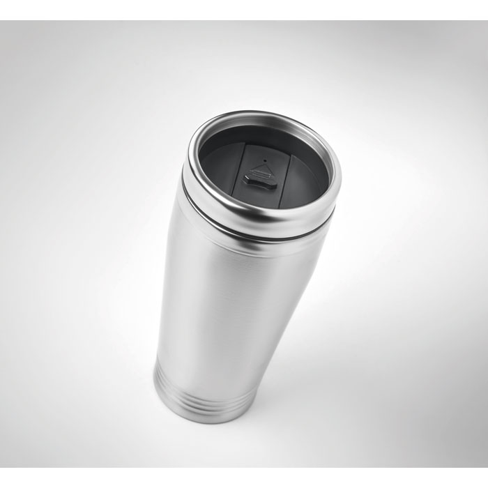 Термокружка 400ml, тускло-серебряный-2