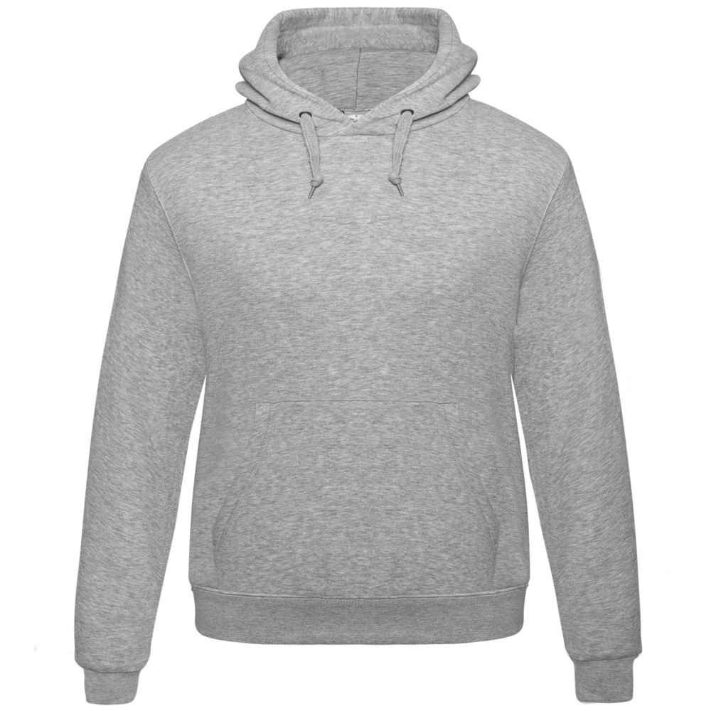 Толстовка Hooded, серый меланж-0