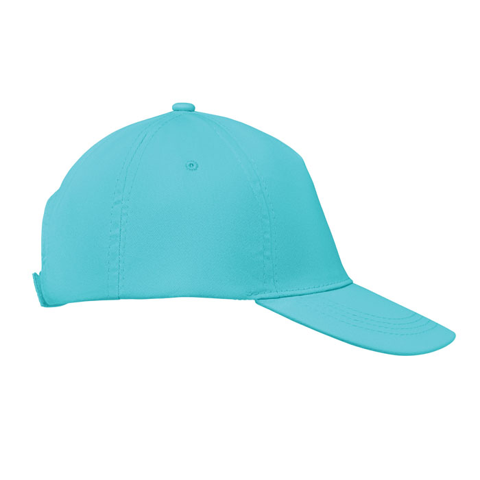 5 panel baseball cap, бирюзовый-2