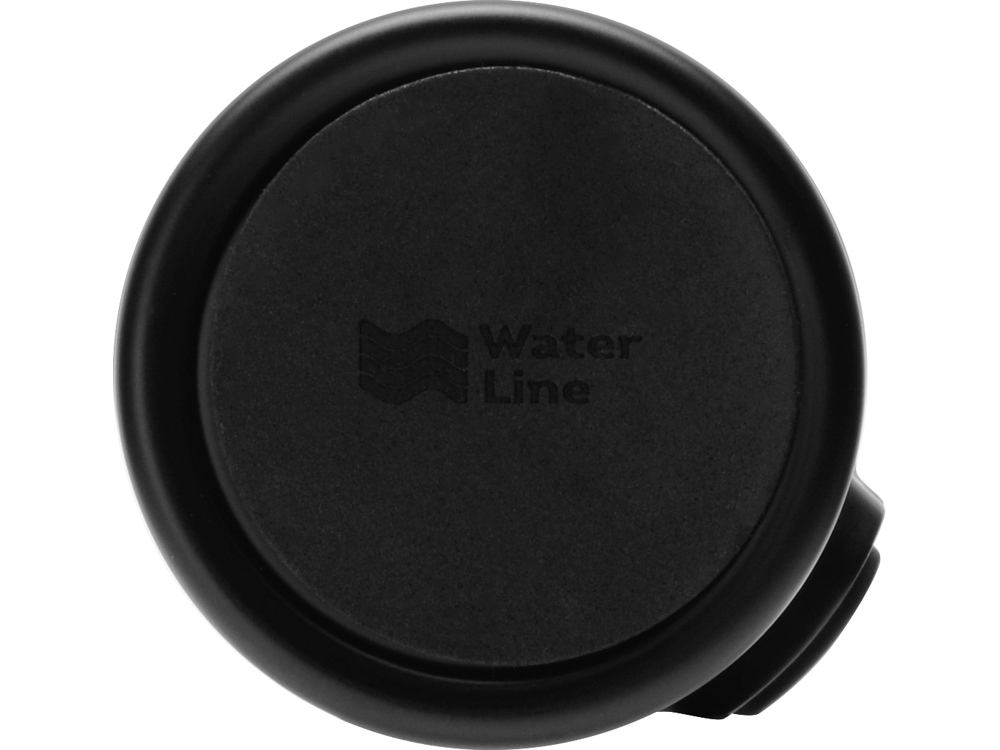 Вакуумная термокружка с кнопкой Upgrade, Waterline, тубус, черный-7