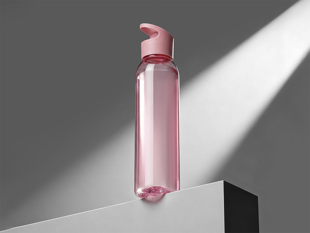 Бутылка для воды Plain 630 мл, Dust pink-0