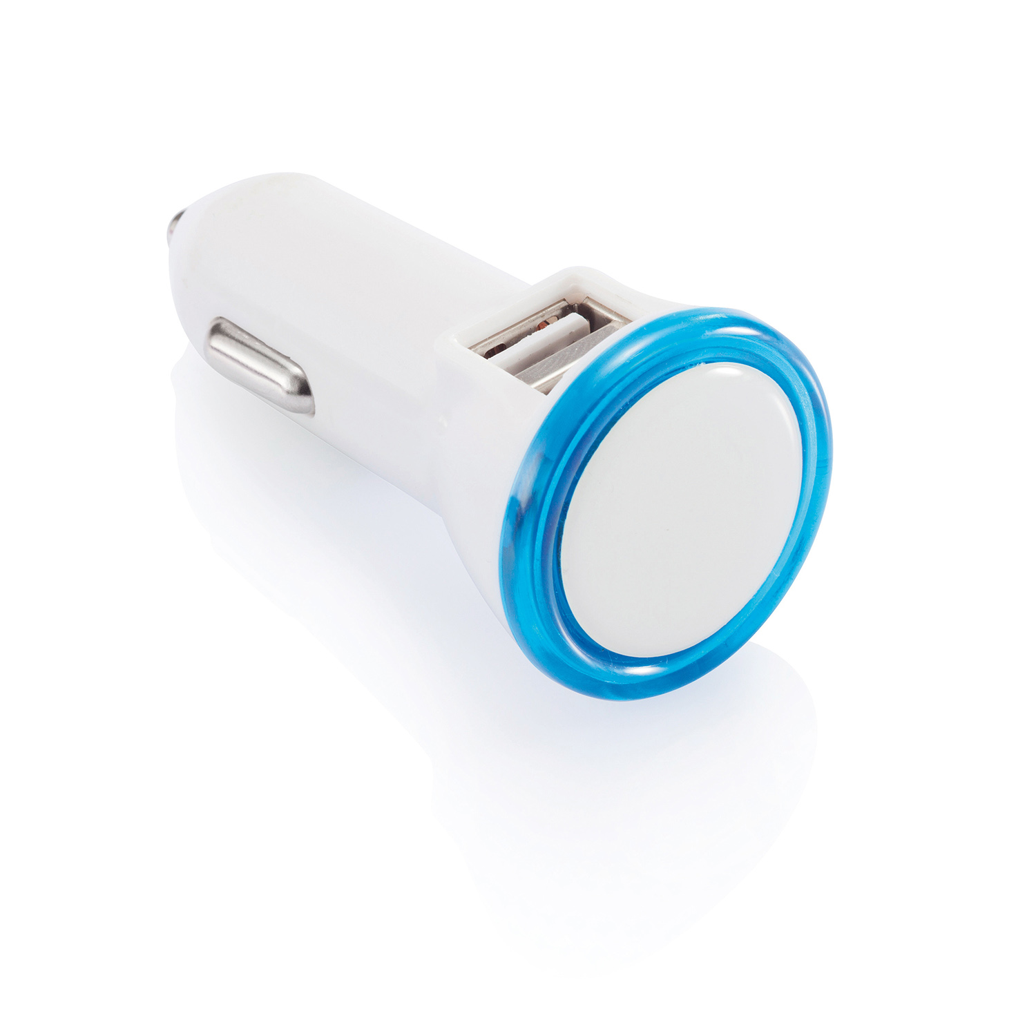 Мощное автомобильное зарядное устройство с 2 USB-портами-0