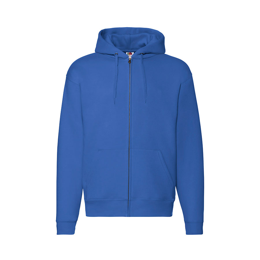Толстовка с начесом PREMIUM HOODED SWEAT JACKET 280, синий-0