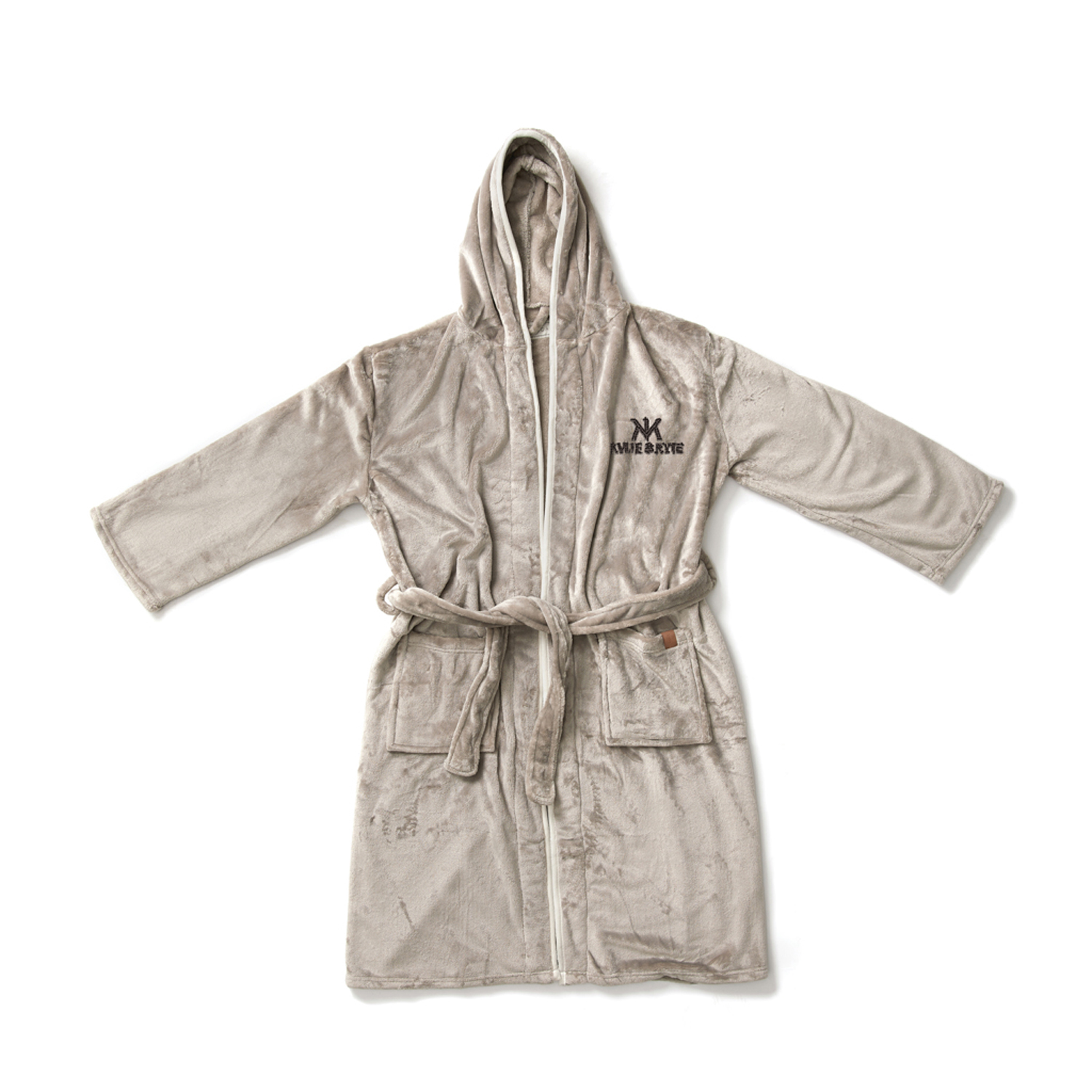 Банный халат VINGA Louis из rPET GRS, L-XL, унисекс, 350 г/м²-2