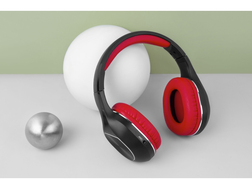 Беспроводные наушники Rombica mySound BH-17 ANC Red-5
