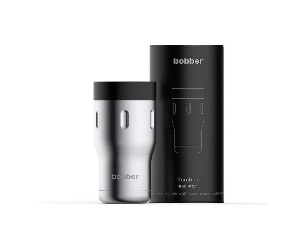 Термос питьевой, вакуумный, бытовой, тм bobber. Объем 0,35 литра. Артикул Tumbler-350 Matte-0