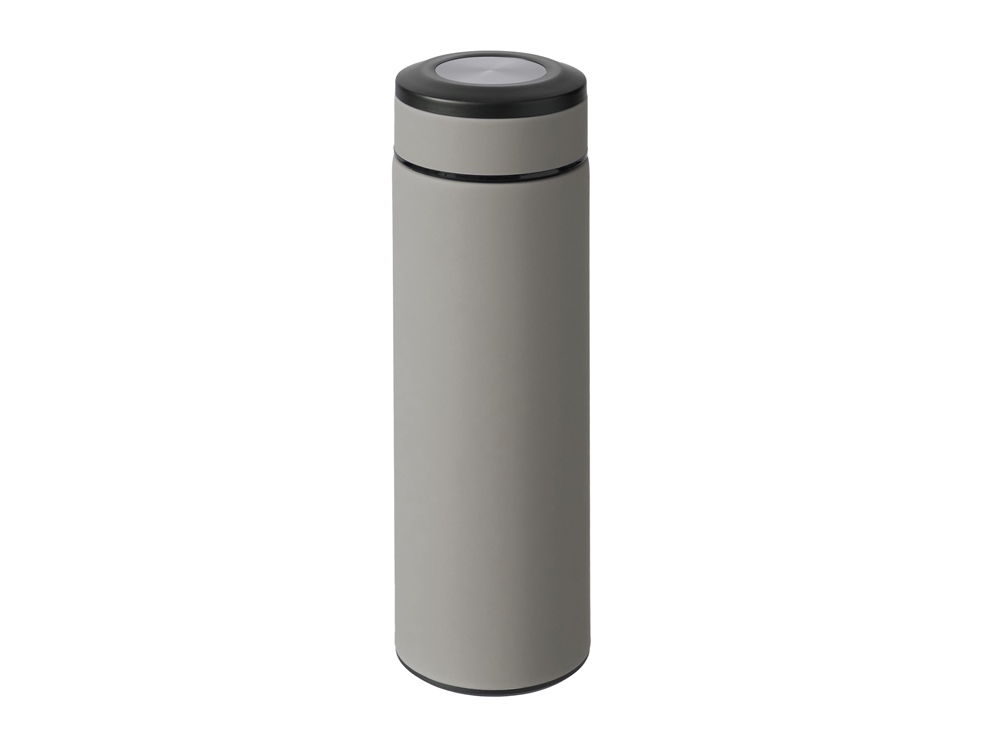 Вакуумный термос Vacuum Flask C1, soft touch, 420мл, серый-0