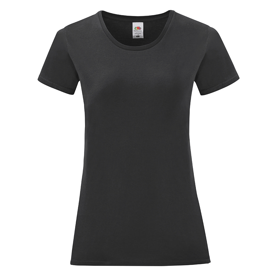 Футболка женская LADIES ICONIC 150, черный-0