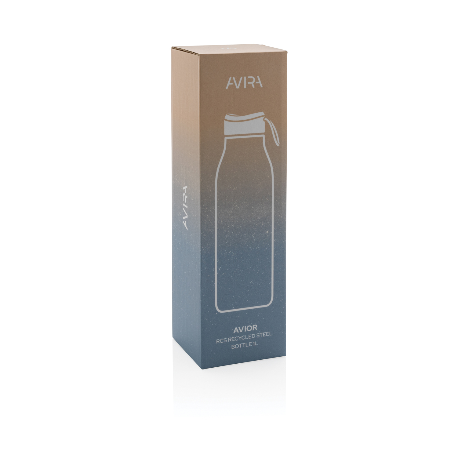 Термобутылка Avira Avior из переработанной нержавеющей стали RCS, 1 л-11