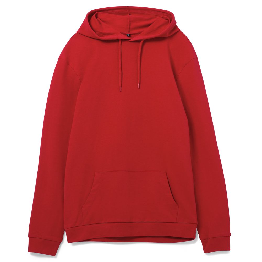 Толстовка с капюшоном унисекс Hoodie, красная-1