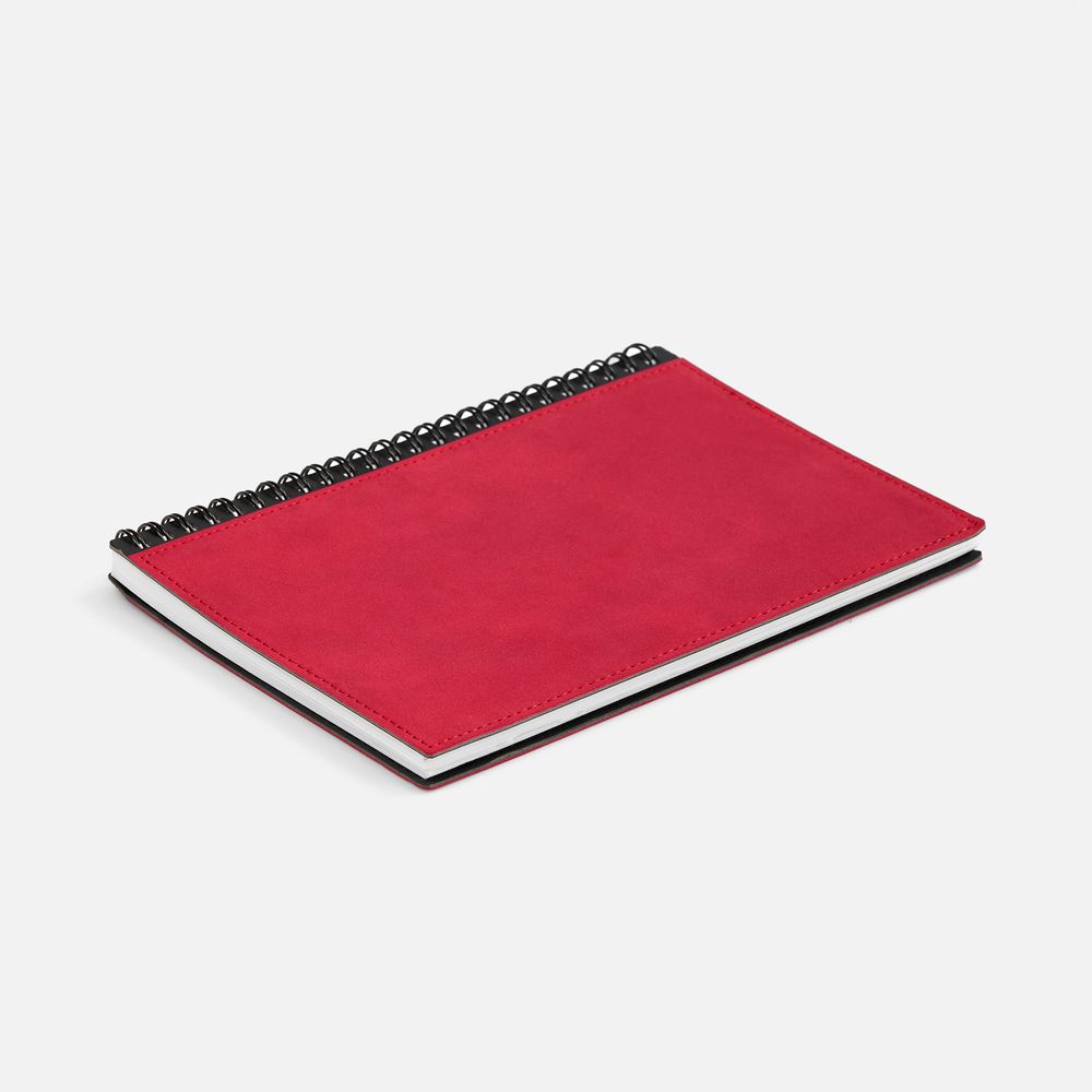 Ежедневник Notera Maxi, недатированный, красный-4