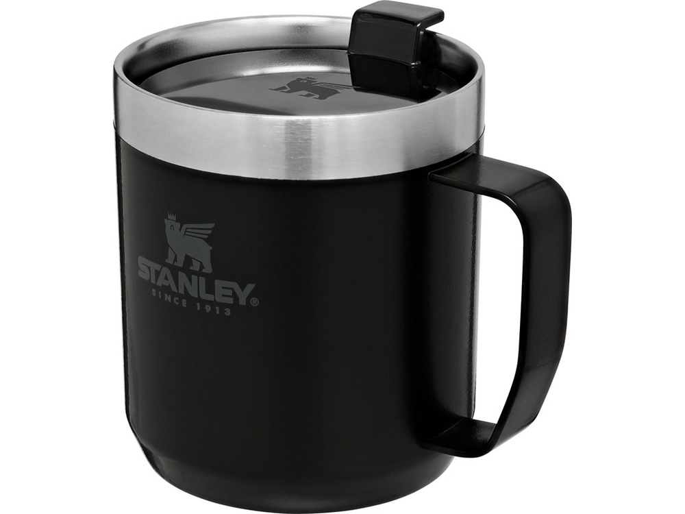 Stanley Classic походная кружка объемом 350 мл - сплошной черный-2