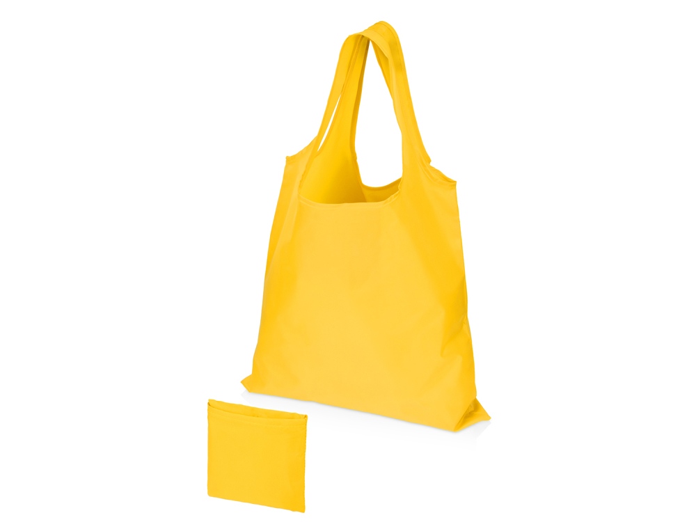 Складная сумка Reviver из переработанного пластика, желтый-0
