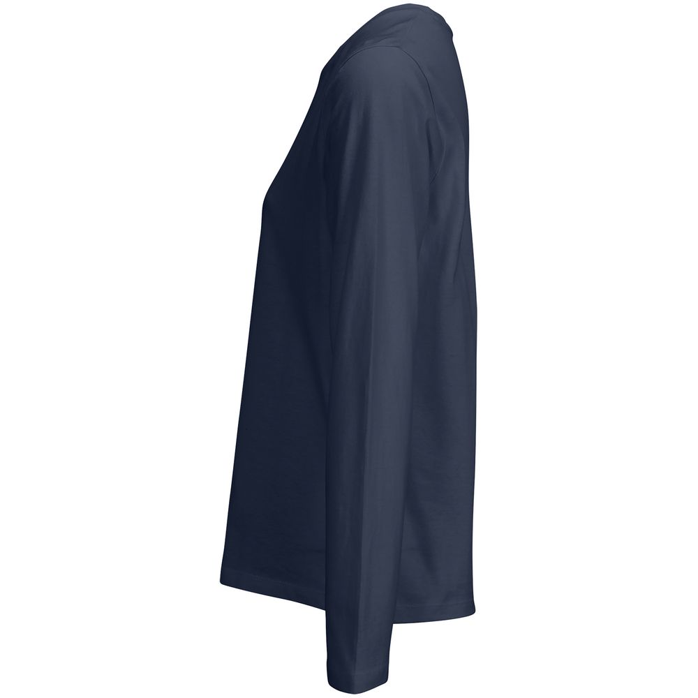 Футболка с длинным рукавом женская Monarch Women, темно-синяя (navy)-2