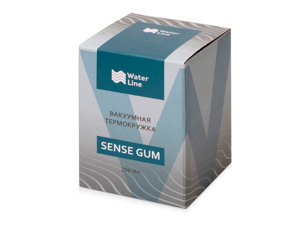 Термокружка Sense Gum, soft-touch, непротекаемая крышка, 370мл, красный-6