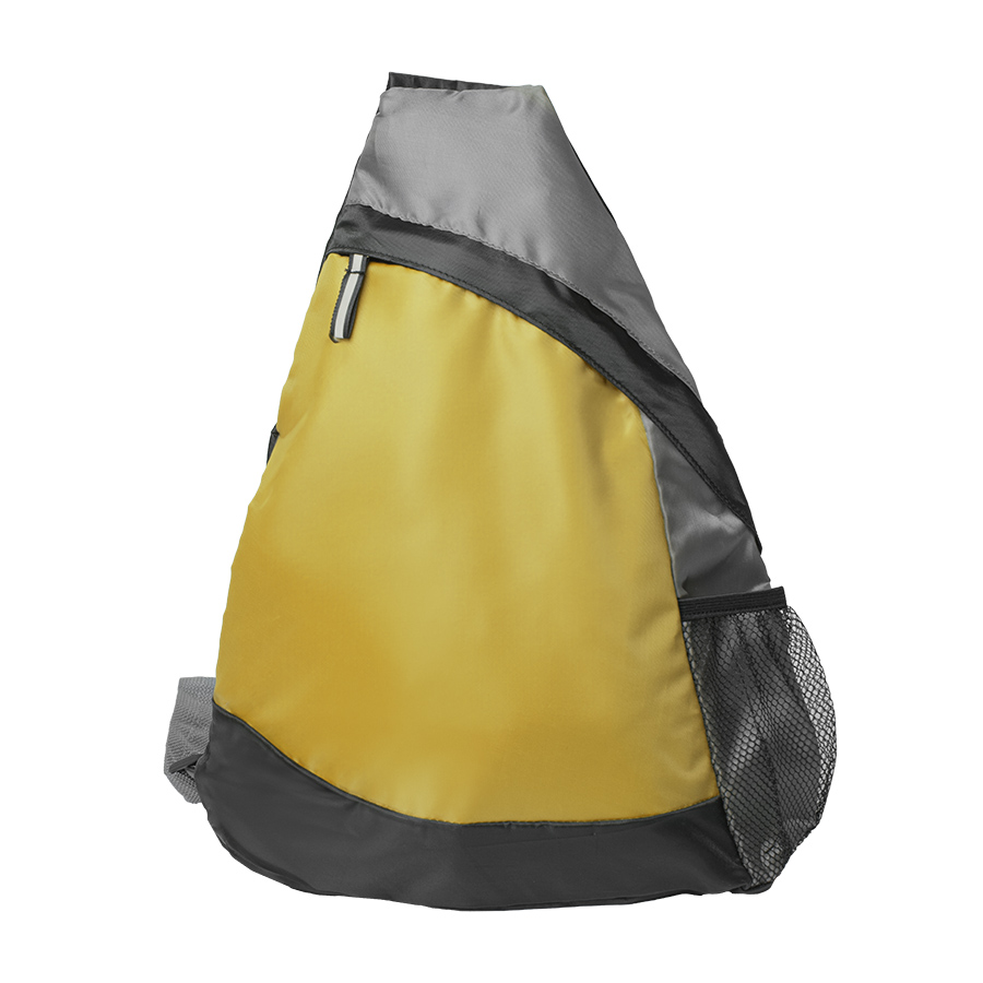 Рюкзак Pick, жёлтый/серый/чёрный, 41 x 32 см, 100% полиэстер 210D, желтый-0