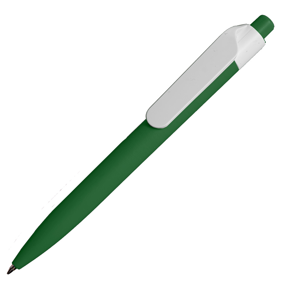 Ручка шариковая N16 soft touch, зеленый-0