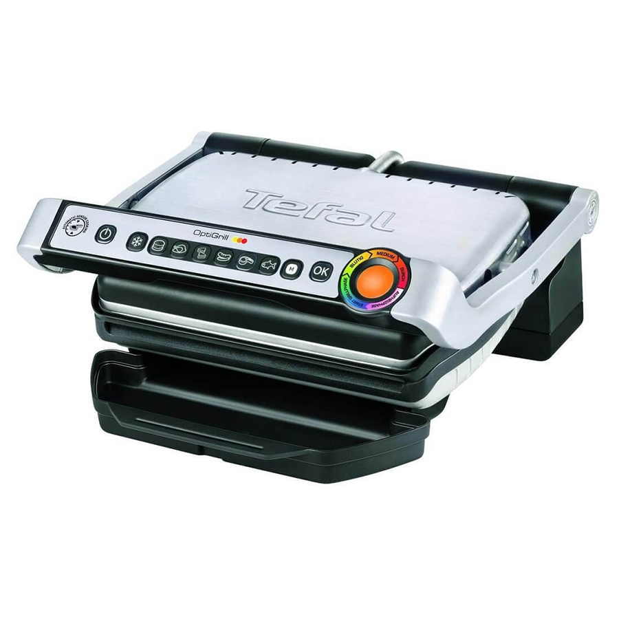 Электрогриль Tefal Optigrill+, черный-0