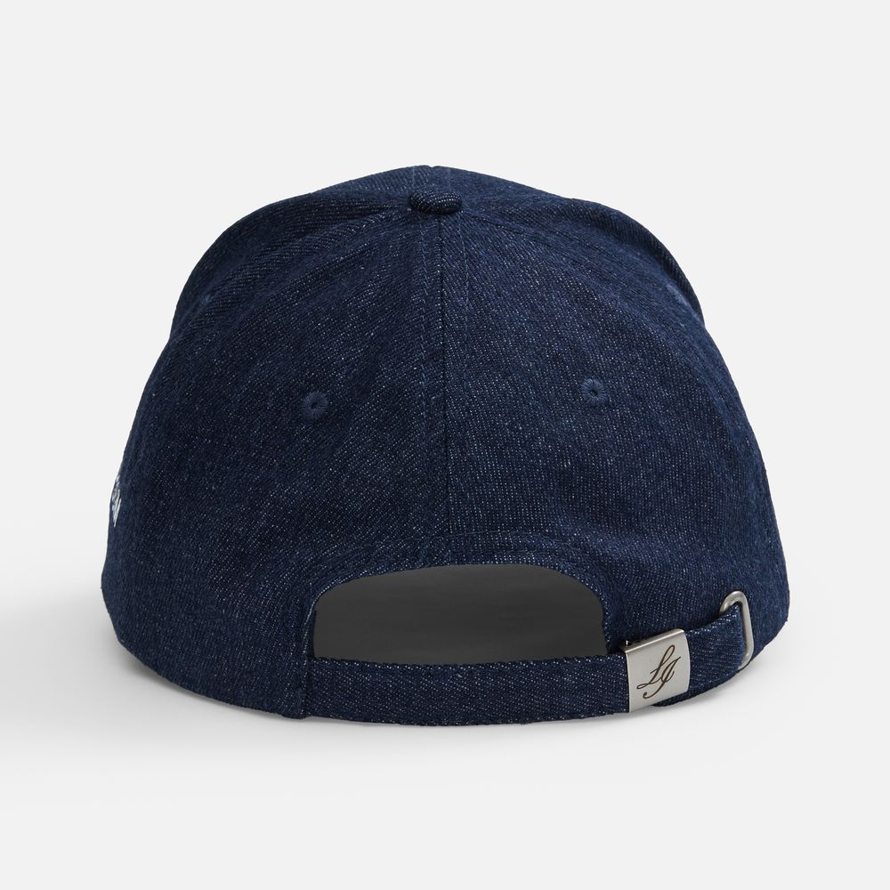 Бейсболка Denimate, темно-синяя-6