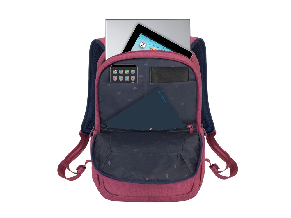 RIVACASE 7760 red ECO рюкзак для ноутбука 15.6-9