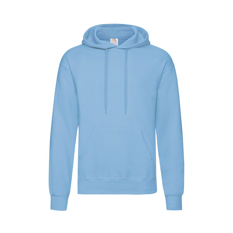 Толстовка с начесом CLASSIC HOODED SWEAT 280, голубой-0