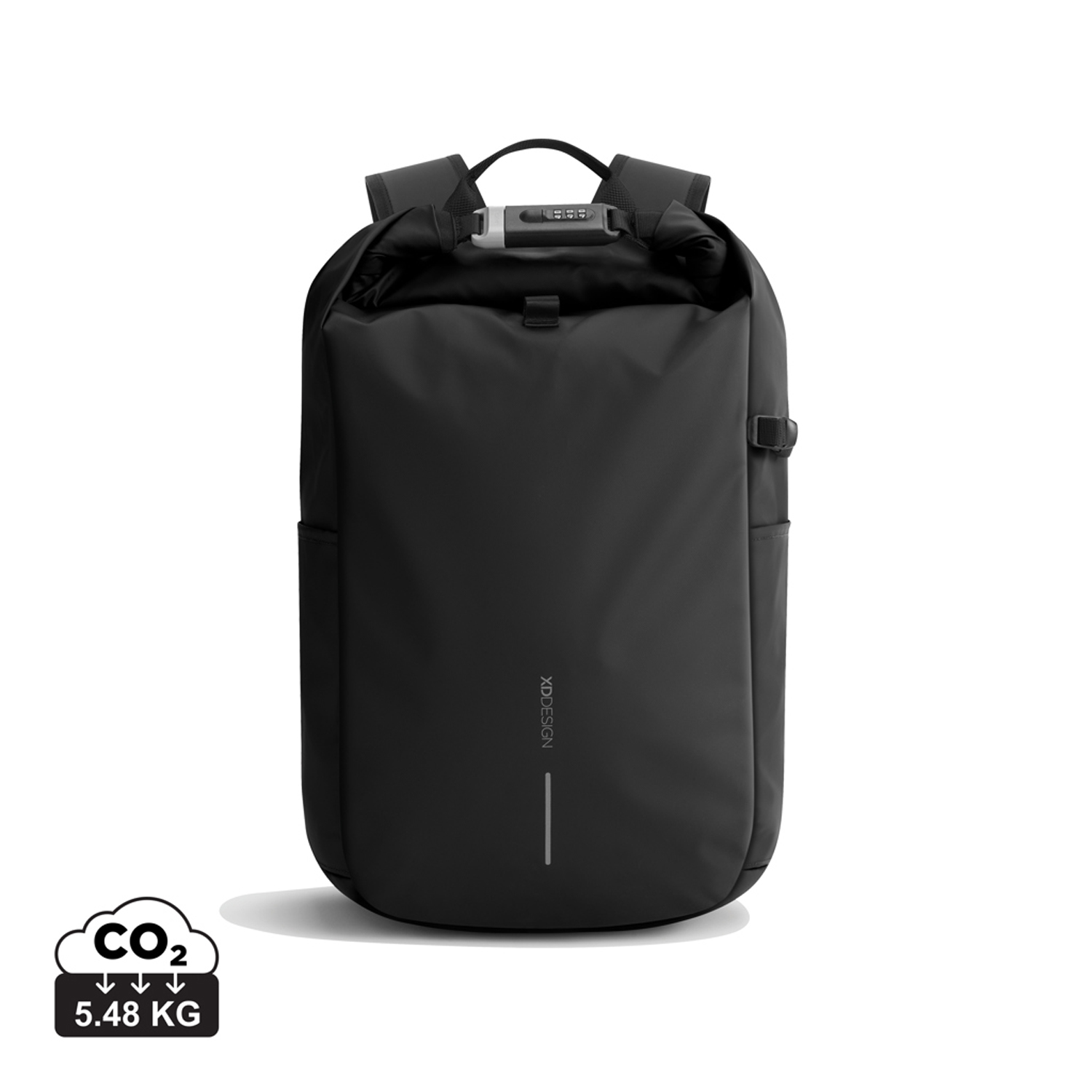 Антикражный рюкзак Urban Roll-top, черный-26