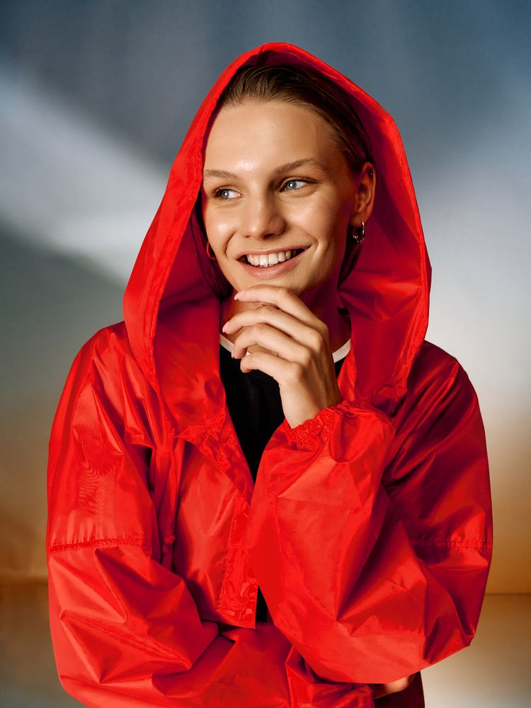 Дождевик унисекс Rainman, красный-6