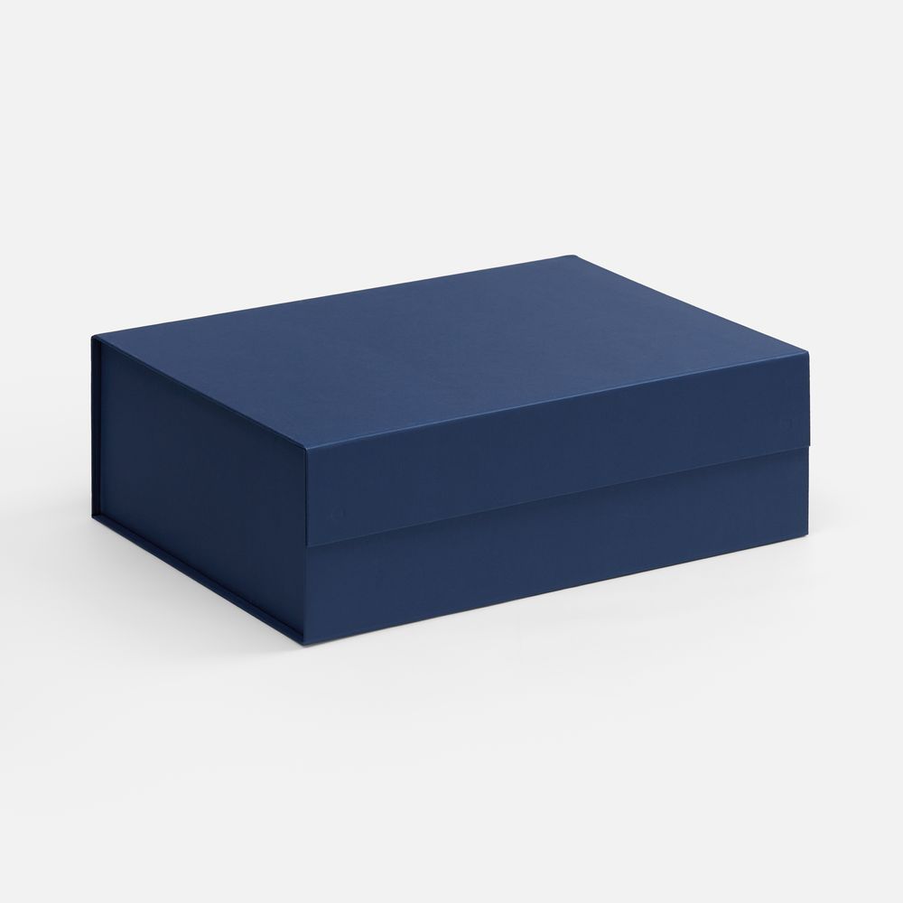 Коробка складная RealBig Fold, темно-синяя-0