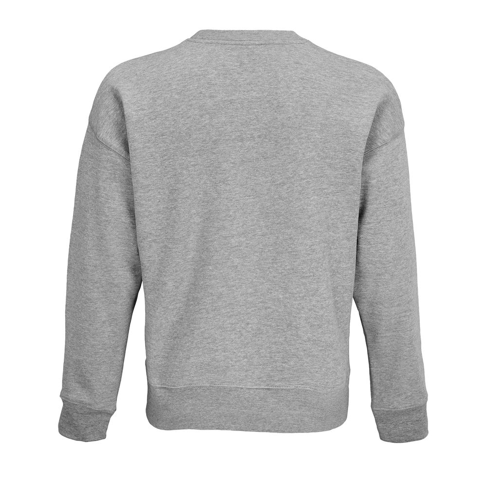 Свитшот унисекс Authentic, серый меланж-2