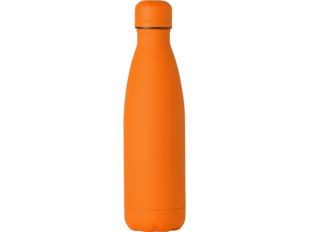 Вакуумная термобутылка Vacuum bottle C1, soft touch, 500 мл, оранжевый-2