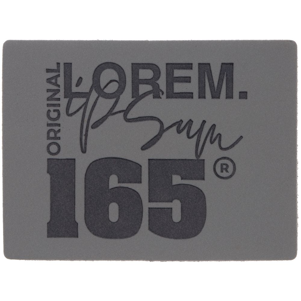 Лейбл Listra Soft Touch, серый-2
