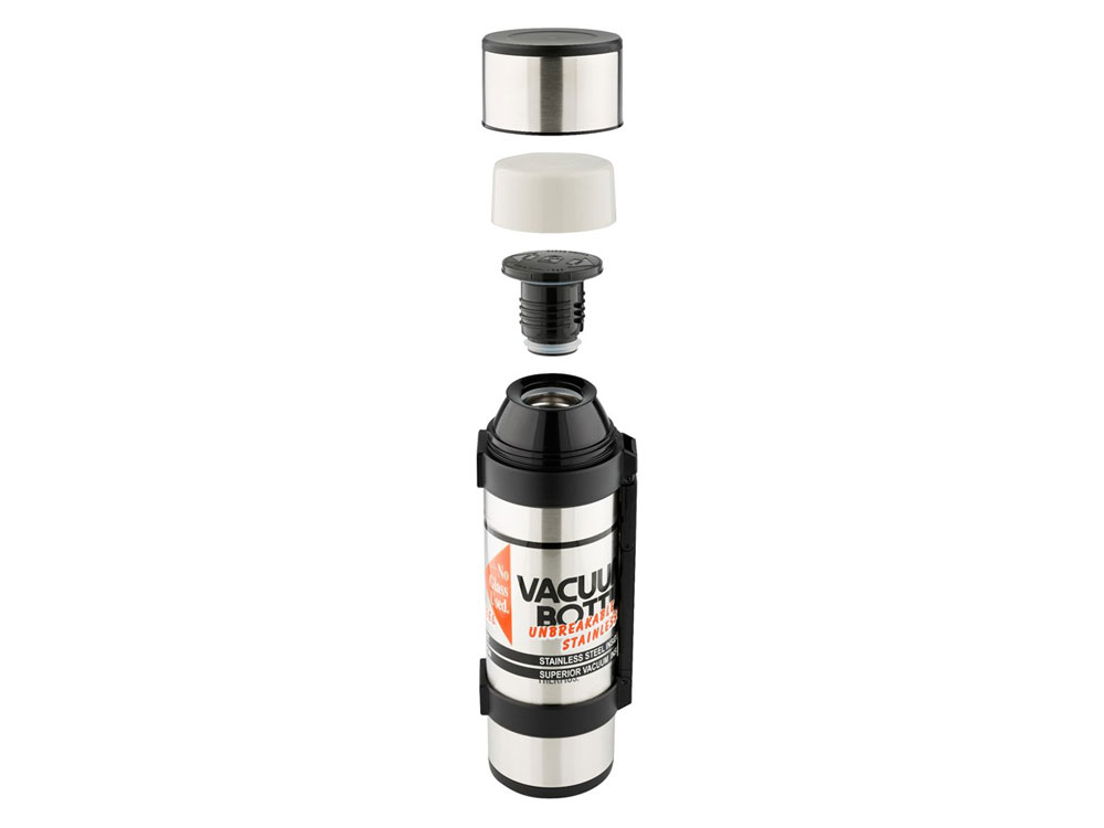 Термос со стальной колбой тм THERMOS NCB-12B Rocket Bottle 1,2L-1
