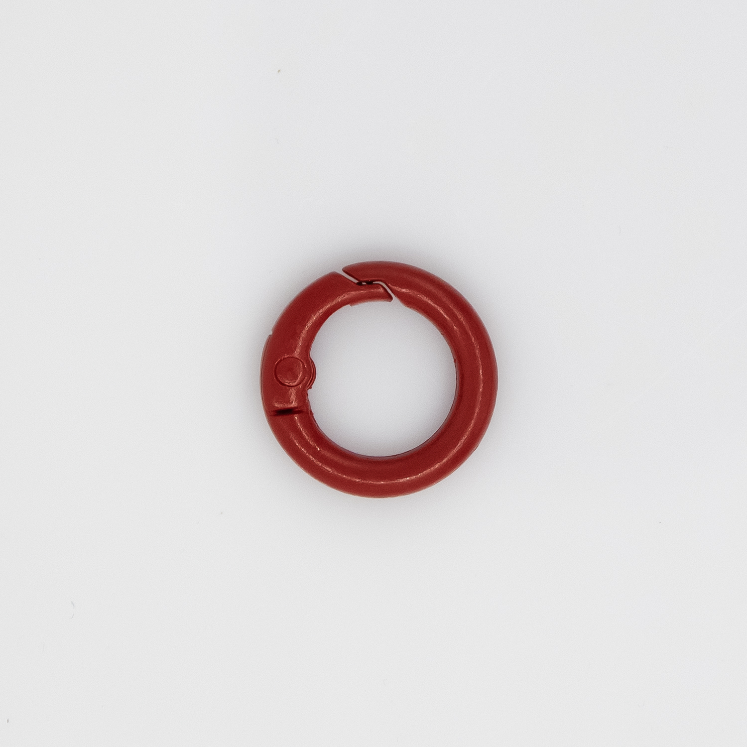 Карабин-кольцо Ring для обвеса, d=2см (красный)-1