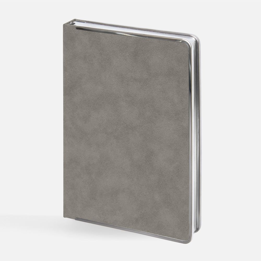 Ежедневник Metal Frame на заказ, датированный, серый-1