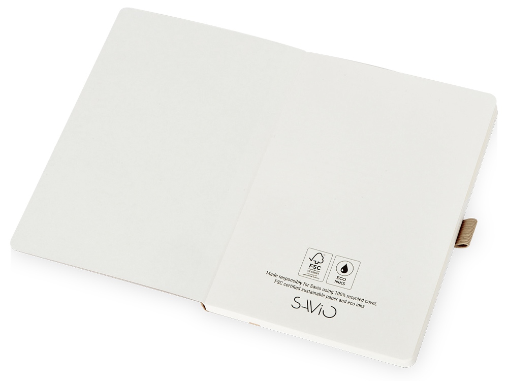 Блокнот Sevilia Soft, гибкая обложка из крафта A5, 80 листов, крафтовый/бежевый-1