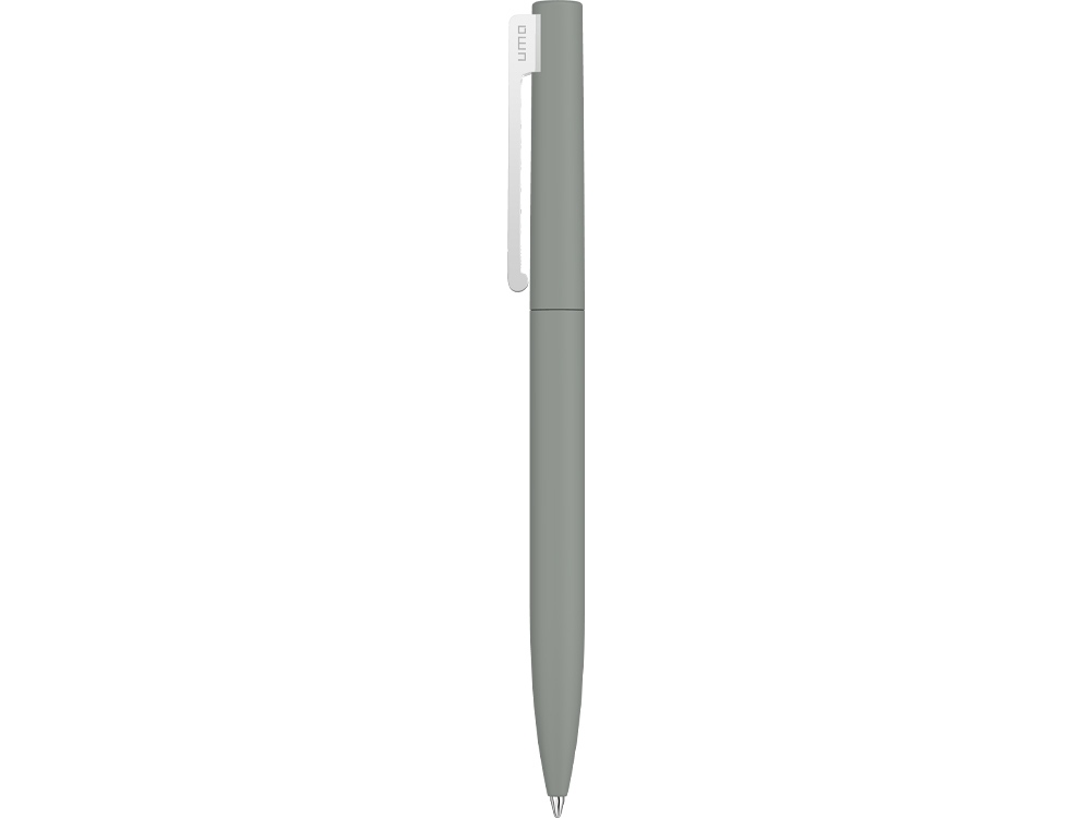 Шариковая ручка  Bright F Gum soft-touch, серый-1