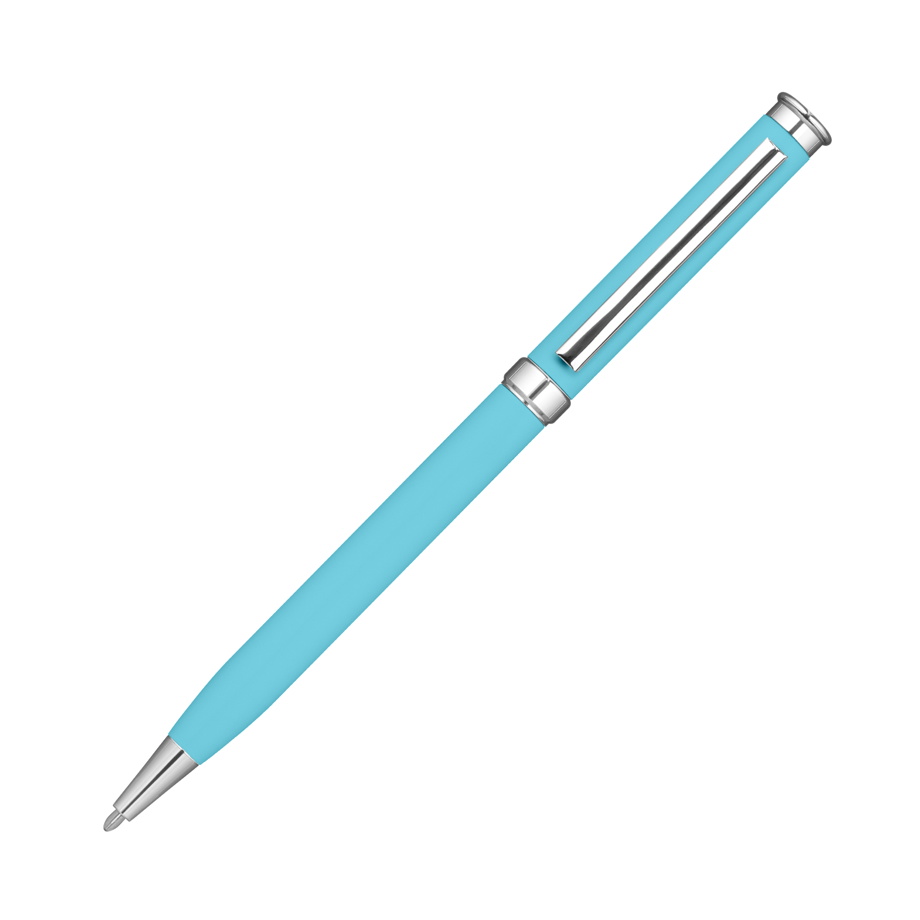 Шариковая ручка Бенуа (Benua), голубая-1