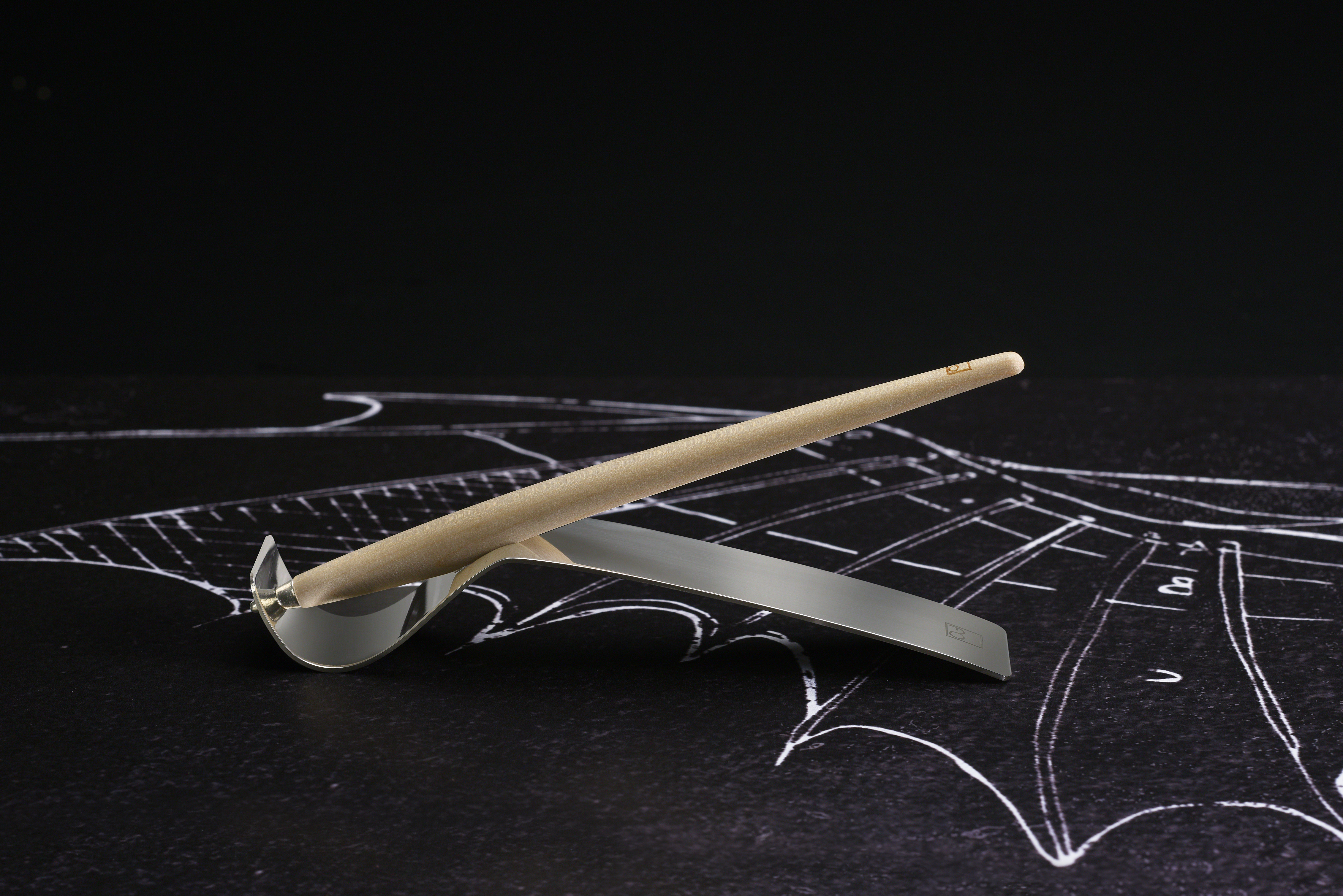 Вечная ручка Pininfarina Piuma LEONARDO PEAR WOOD-10