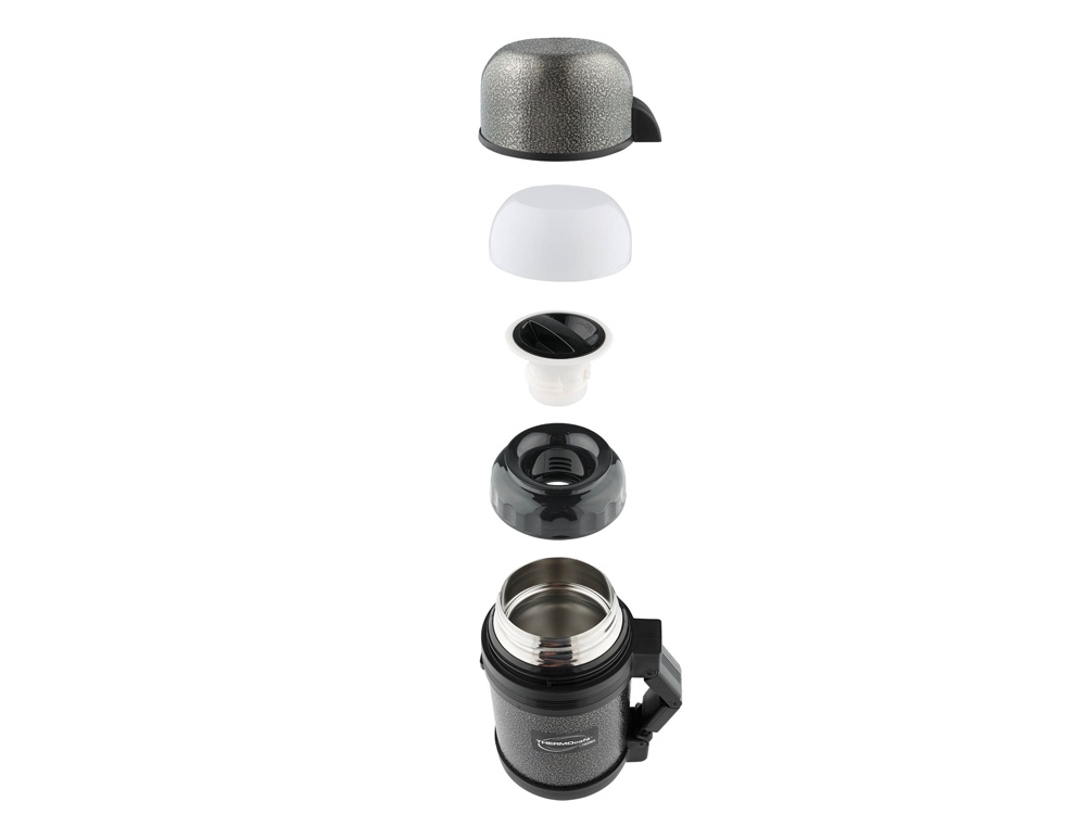 Термос из нерж. стали тм ThermoCafe HAMMP-1800-HT, 1.8L, серый-3