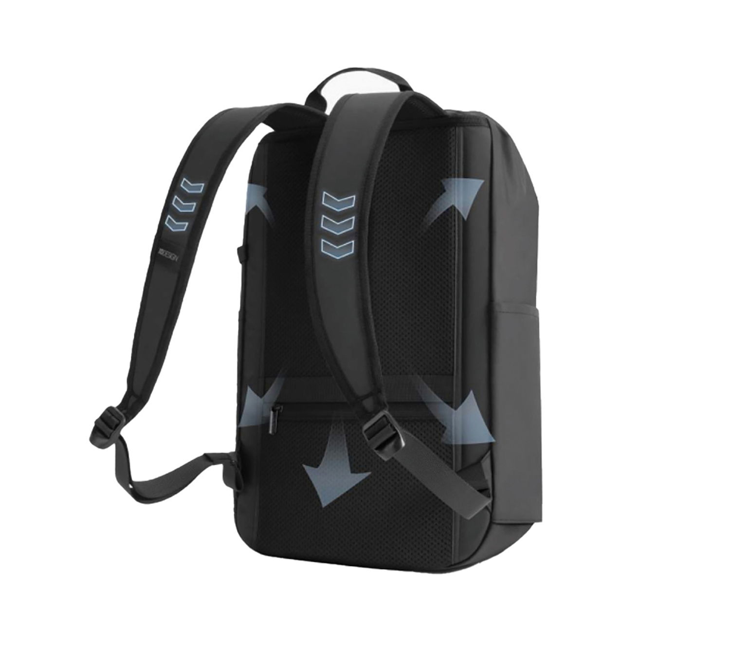 Антикражный рюкзак Urban Roll-top, черный-8