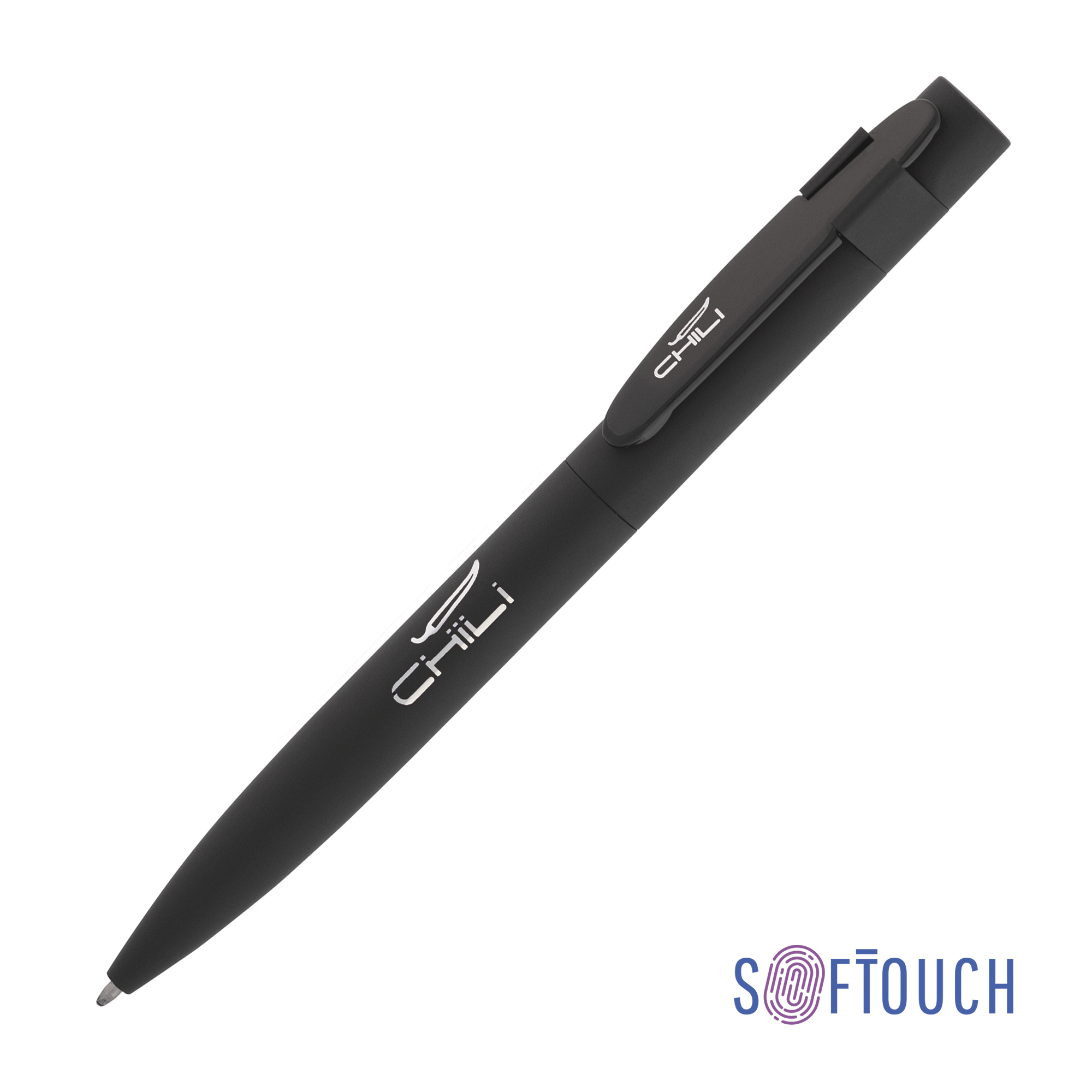 Ручка шариковая "Lip", покрытие soft touch-0