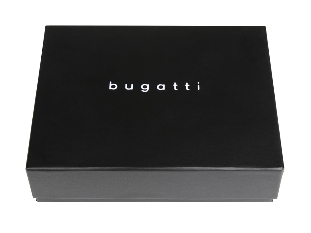 Портмоне для кредитных карт BUGATTI ЧЕРНАЯ МАГИЯ | BLACK MAGIC, с защитой данных RFID, черное, натуральная кожа козы, 10х0,5х7 см-5