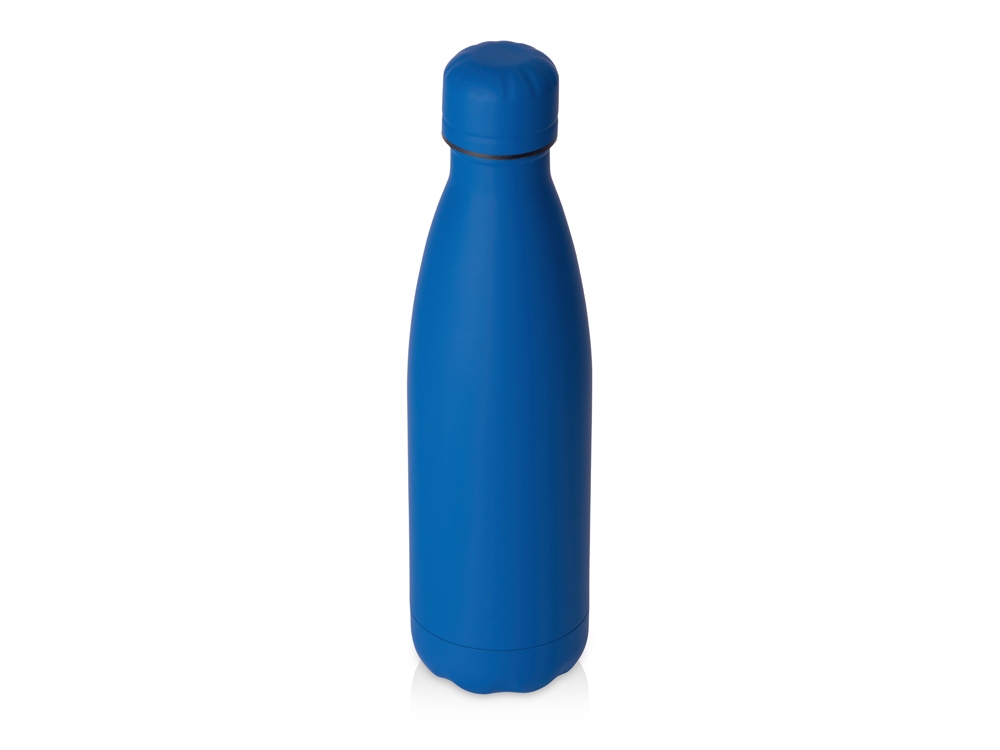 Вакуумная термобутылка Vacuum bottle C1, soft touch, 500 мл, синий классический-1