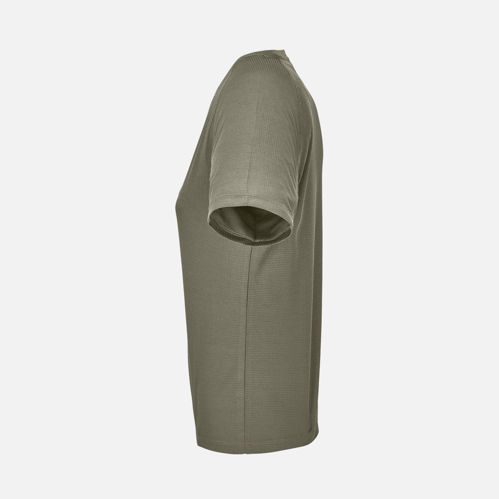 Футболка спортивная женская Vortex Women, темный хаки-2